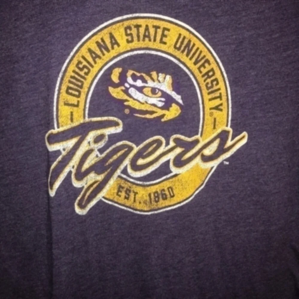NCAA LSU Tigers High Low Tee - Picture 2 of 5